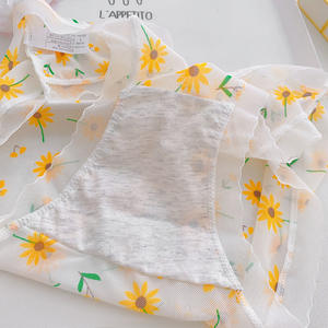 Оптовая продажа, бесшовное классное и дышащее кружевное нижнее белье, облегающее нижнее белье для девочек - Product Image 3