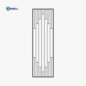 Neueste beliebte Raum trennwand glänzend Gold Luxus Innen dekorative Raumteiler 304 laser geschnittenen Metalls chirm