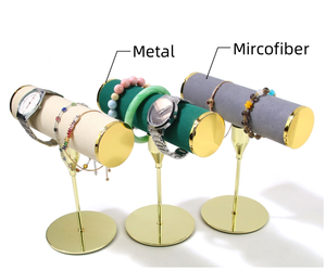 Thời trang mới kim loại vòng đeo tay hiển thị giá trang sức cửa hàng đồng hồ hiển thị đứng - Product Image 2