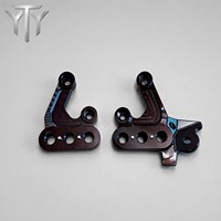 Supports de repose-pieds renforcés en aluminium CNC 7075 T6 pour Sur Ron Light Bee X E-Ride Pro SS, pièces pour moto électrique tout-terrain