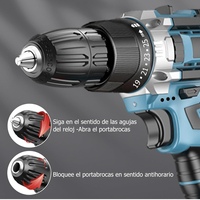 Perceuse à percussion sans fil 21V la plus vendue, directement de l'usine, qualité industrielle, pour le bricolage, livrée avec deux batteries