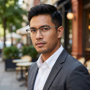 IU-LM1014 Vente en gros <span class=keywords><strong>de</strong></span> montures <span class=keywords><strong>de</strong></span> lunettes fines en métal pour hommes, montures <span class=keywords><strong>de</strong></span> lunettes <span class=keywords><strong>de</strong></span> <span class=keywords><strong>vue</strong></span> - Product Image 6