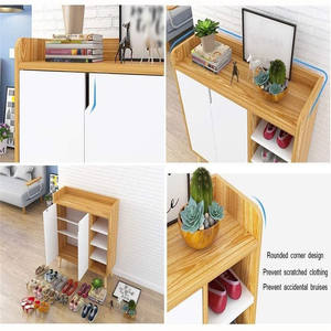 3 Niveaux Cadre Moderne 3 Niveaux Magasin Géant Europe Conception Haute Qualité Nouvelle Armoire à Chaussures Classique - Product Image 4