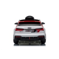 Voiture à pédales pour enfants sous licence, nouveau style, siège unique, batterie 12V, avec audio Bluetooth et lecteur de musique intégré
