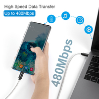 Chargeur mural rapide PowerLot 65W GaN USB-C PD 3.0 avec câble USB-C vers C de 6 pieds pour ordinateur portable, téléphone et tablette