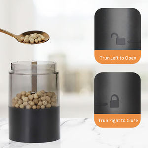 Nouveaux gadgets de cuisine, ensemble <span class=keywords><strong>moulin</strong></span> <span class=keywords><strong>à</strong></span> sel et <span class=keywords><strong>à</strong></span> <span class=keywords><strong>poivre</strong></span>, <span class=keywords><strong>moulin</strong></span> <span class=keywords><strong>à</strong></span> <span class=keywords><strong>poivre</strong></span> <span class=keywords><strong>électrique</strong></span> rechargeable par USB - Product Image 6