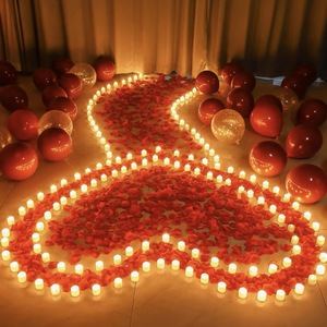 Lãng mạn dẫn điện tử nến Đèn Sáng Tạo nhựa trang trí cho Giáng sinh cảnh sinh nhật ngày Valentine đề nghị cảnh - Product Image 2