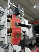 Machine d'impression Flexo 8 couleurs avec barre tournante pour LABEL