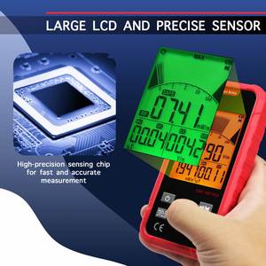 Détecteur de rayonnement EMF professionnel 3-en-1, mesureur de champ électrique et magnétique AC et RF, testeur rechargeable pour bureau, école, maison - Product Image 5