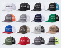 Gorra de Béisbol de 6 Paneles Personalizada con Bordado, Gorras Trucker de Malla Personalizadas, Gorras Richardson 112 para Viajes y Actividades al Aire Libre