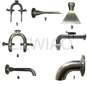 Máy Chiết Rót Kem Bánh Mì Sandwich Nóng Máy Phun Kem Bánh Donut Máy Phủ Xi-rô Bánh Mì - Product Image 5