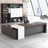 Bureau d'ordinateur de bureau, Escritorios De Oficina, mobilier de bureau, Schreibtisch, table de bureau de direction et chaise, Bureau De Travail