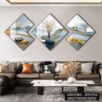 Lot d'usine – Nouvelle collection : Applique murale géométrique antique en cuivre, style moderne et épuré, pour salon et salle à manger, sensation de luxe haut de gamme, finition triple peinture.