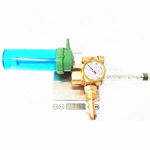Hoge Kwaliteit CGA580 FT2104 Messing Medische Zuurstof <span class=keywords><strong>Regulator</strong></span> Met Flowmeter Zuurstof Cilinder <span class=keywords><strong>Regulator</strong></span> Met Luchtbevochtiger - Product Image 2