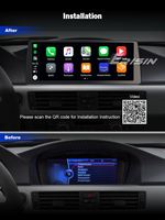 Erisin ES4792i 12.3 pouces Android 16 Autoradio GPS Lecteur multimédia vidéo Navigation pour BMW Série E90 E91 E92 E93