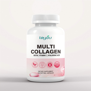 Cápsulas de Colágeno Marino Multi-Péptidos OEM/ODM con Ácido Hialurónico, Vitamina C, Biotina y Glutatión para Blanquear la Piel - Product Image 1