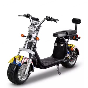 สกู๊ตเตอร์ไฟฟ้า Citycoco ยางอ้วน 10 นิ้ว กำลังมอเตอร์ 1500 วัตต์ ขายดีในยุโรป พร้อมใบรับรอง EEC - Product Image 2