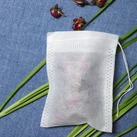 Sachets filtrants en tissu non tissé en gros, pochettes à cordon de taille personnalisée pour bain de pieds aux herbes chinoises et bain aux herbes