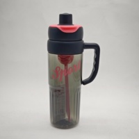 2025 Nieuwe Ontwerp Met Grote Capaciteit 900Ml Zomerwaterbeker Met Fruitinfuser En Dubbele Drinkmond En Groot Handvat