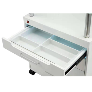 Groothandel Salon Winkel Uitrusting Karren Manicure Stoel Schoonheidssalon <span class=keywords><strong>Trolley</strong></span> Kar Met Vouwlamp - Product Image 3