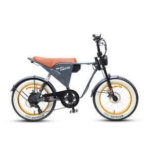 Ruota color oro TXED 48V 250W fuoristrada 7-speed bicicletta elettrica da terra per due piloti - Product Image 1