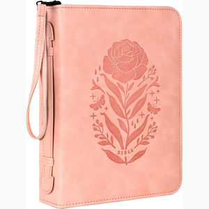 Free Sample Bible Case for Women Crossbody Shoulder <b>Book</b> Cover Premium Leather Bible Cases Minimalist Design Church Cases - Product Image 6
