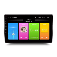 Sistema de Navegación GPS Universal para Automóvil Android de 9 y 10 Pulgadas con Pantalla Táctil, CarPlay Inalámbrico Integrado, Tarjeta SIM 4G, WiFi, Estéreo para Motocicleta
