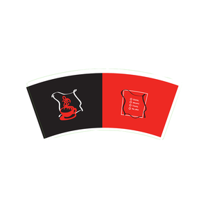 Gobelet en carton enduit de PE de qualité alimentaire, imprimé flexographie simple face, résistant à l'humidité, pour boissons, snacks et bonbons (vente en gros) - Product Image 4