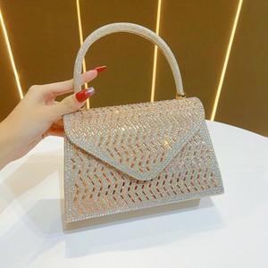 2025 New Crystal Rhinestones Women's Evening Clutch Bag Luxury Designer Shoulder Bag Full Diamond Party Wedding women's tote bag - Product Image 2