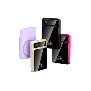 Boîtier de batterie externe magnétique <span class=keywords><strong>Mag</strong></span> PowerBank 10000mAh, charge rapide et sûre, chargeur sans fil 20W, technologie GaN, pour téléphones 16 15 14 13 12 - Product Image 1