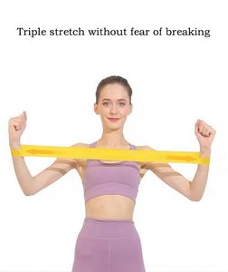 สายยางยืดออกกำลังกายแบบลาเท็กซ์ธรรมชาติ ขายดี ช่วยดึงข้อเข้าตำแหน่ง ใช้สำหรับโยคะ - Product Image 4