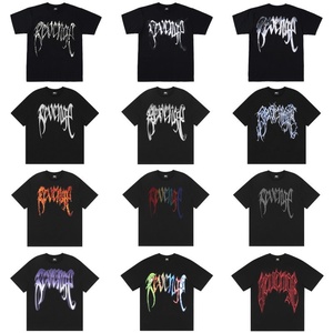 T-shirt décontracté à manches courtes en coton pour homme et femme, coupe ample, style hip-hop américain, avec motif, <span class=keywords><strong>Revenge</strong></span> Avenger - Product Image 3