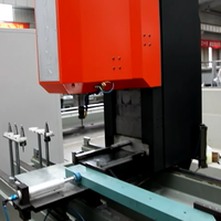 Machine de perçage et de fraisage CNC pour profilés aluminium, machine de perçage et de fraisage pour fenêtres 7000