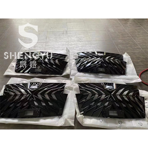 Rejilla de parachoques delantero para to-yo-ta Alphard 35 series 2018 cambio a rejilla de Oro Negro rejilla delantera para reemplazar - Product Image 4