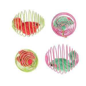 Nuovo giocattolo a molla per gatti peluche giocattolo elastico tubo flessibile rotolante per Pet palla giocattolo interattivo - Product Image 4