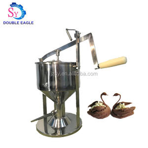 Máquina Inyectora Manual Pequeña de Acero Inoxidable Comercial JZSY para Rellenar Pasteles, Pan, Crema y Mermelada para Panadería - Product Image 1