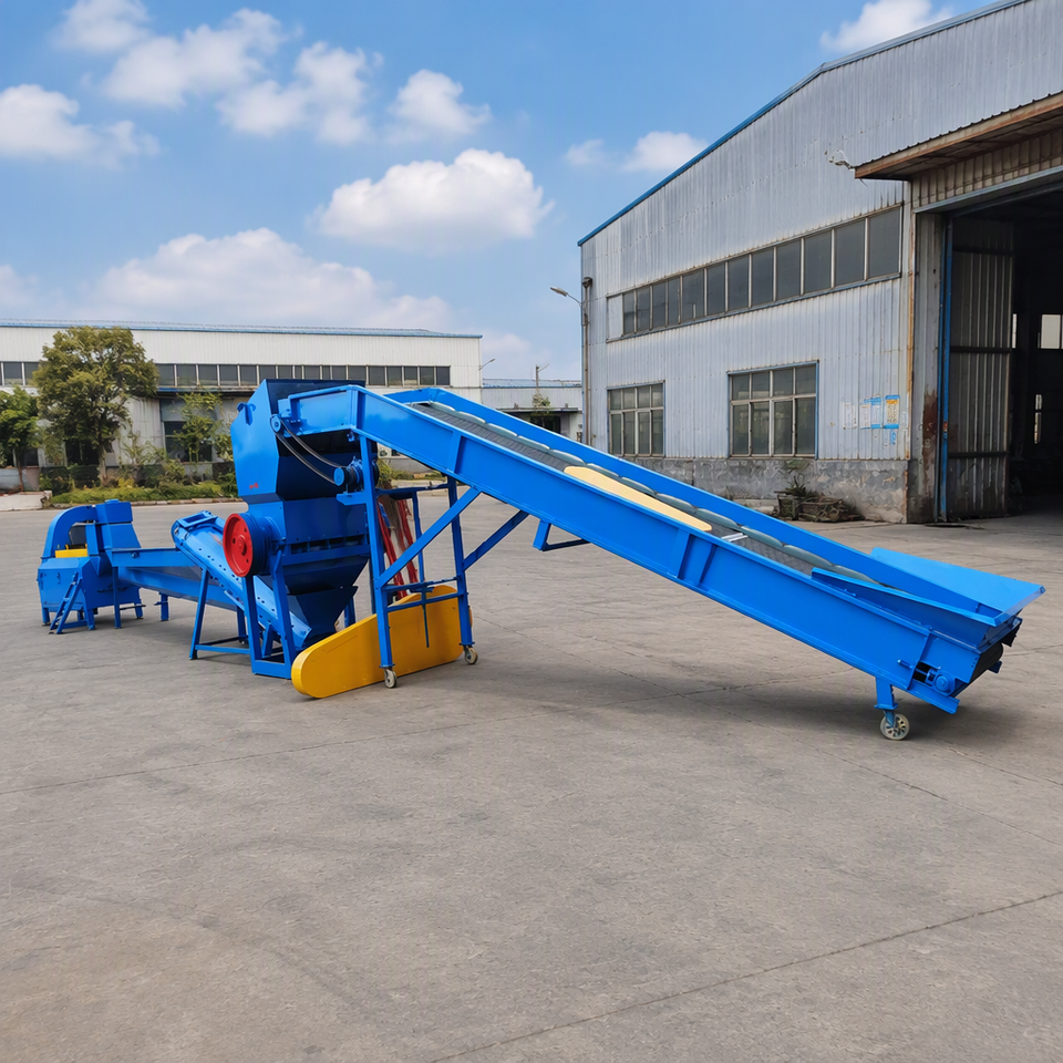 Complete Waste Plastic Washing Recycling Line Plastic Crusher Friction ...