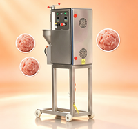 Machine à boulettes de viande à faible bruit et haute efficacité, en acier inoxydable, pour la fabrication de boulettes de viande farcies