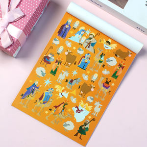 En gros, Kit d'activités DIY pour enfants : <span class=keywords><strong>Livre</strong></span> d'activités avec autocollants pliables et image principale du Scène <span class=keywords><strong>de</strong></span> la Nativité <span class=keywords><strong>de</strong></span> Jésus, et ensemble <span class=keywords><strong>de</strong></span> créations en papier 3D - Product Image 4