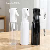 Bouteille pulvérisateur rechargeable Misty, brume ultra-fine, nettoyage domestique, désinfection, cuisine, pulvérisateur à gâchette 16oz & 10oz