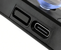 Lampe LED Solaire Anti-Collision pour Vitre Arrière de Voiture, Effet Œil de Diable, Induction Dynamique, Lumière d'Ambiance Automobile