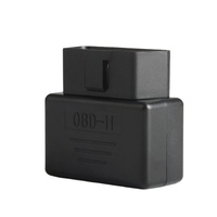 Conector macho universal de 16 pines OBD II OBD2 para camión de coche de 12V 24V (negro)