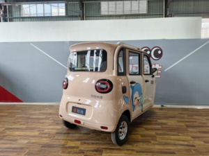 <span class=keywords><strong>Triciclo</strong></span> Eléctrico de 3 <span class=keywords><strong>Ruedas</strong></span>, 1000-1600W, 2.5m, Totalmente Cerrado, <span class=keywords><strong>4</strong></span> Puertas, 2 Asientos, Ecológico, con Frenos de Disco Delanteros - Product Image 3
