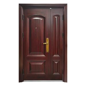 Puerta de entrada de Villa de lujo, de acero inoxidable, con logotipo OEM de fábrica de China - Product Image 4