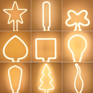 หลอดไฟรูปขวดทรงดาวรูปหัวใจเมฆหลอดไฟ LED แบบยืดหยุ่น4W รูปทรง - Product Image 6