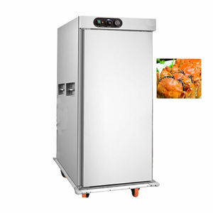 Optimized Performance Single Door Heated Holding <b>Electric</b> Cabinet <b>Food</b> <b>Warmer</b> Mobile Service Trolley Cart Heating - Product Image 5