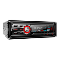 Récepteur FM 12V pour tableau de bord stéréo de voiture Lecteur d'autoradio portable à double connexion USB avec télécommande