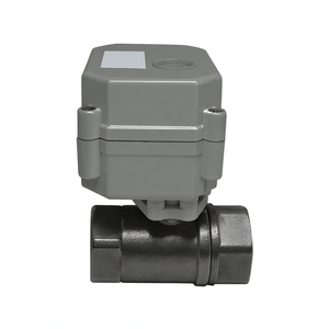 วาล์วบอลไฟฟ้าแบบมีมอเตอร์ ขนาด 1/2 นิ้ว 3 ทาง แบบ L พอร์ต 24V DC CR2 2 สาย พร้อมระบบคืนตำแหน่งอัตโนมัติ วาล์วควบคุมการไหลของน้ำไฟฟ้า ทำจากทองเหลือง - Product Image 5