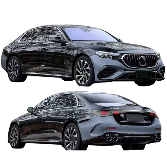 E53 Style Body Kit for Mercedes-benz E-class E260 E300 W214 Upgrade E53 AMG Body Kit Front Bumper Grille Rear Bumper Diffuser