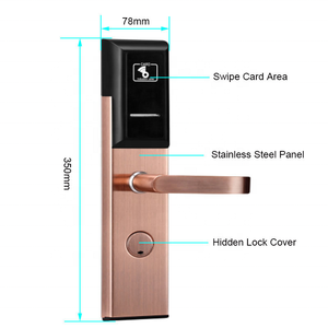 ระบบล็อคประตูโรงแรมอัจฉริยะ พร้อมการ์ด RFID/กุญแจรหัสผ่าน ปลดล็อค ป้องกันการโจรกรรม กันน้ำ ดีไซน์แบบฝัง PRF292 สำหรับโรงแรม - Product Image 5